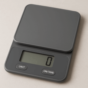 Gramera digital de cocina - Color negro - Capacidad máxima 5Kg